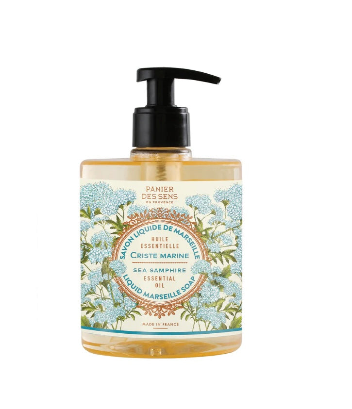Sea marine liquid soap