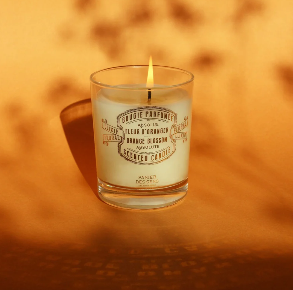 Orange blossom candle