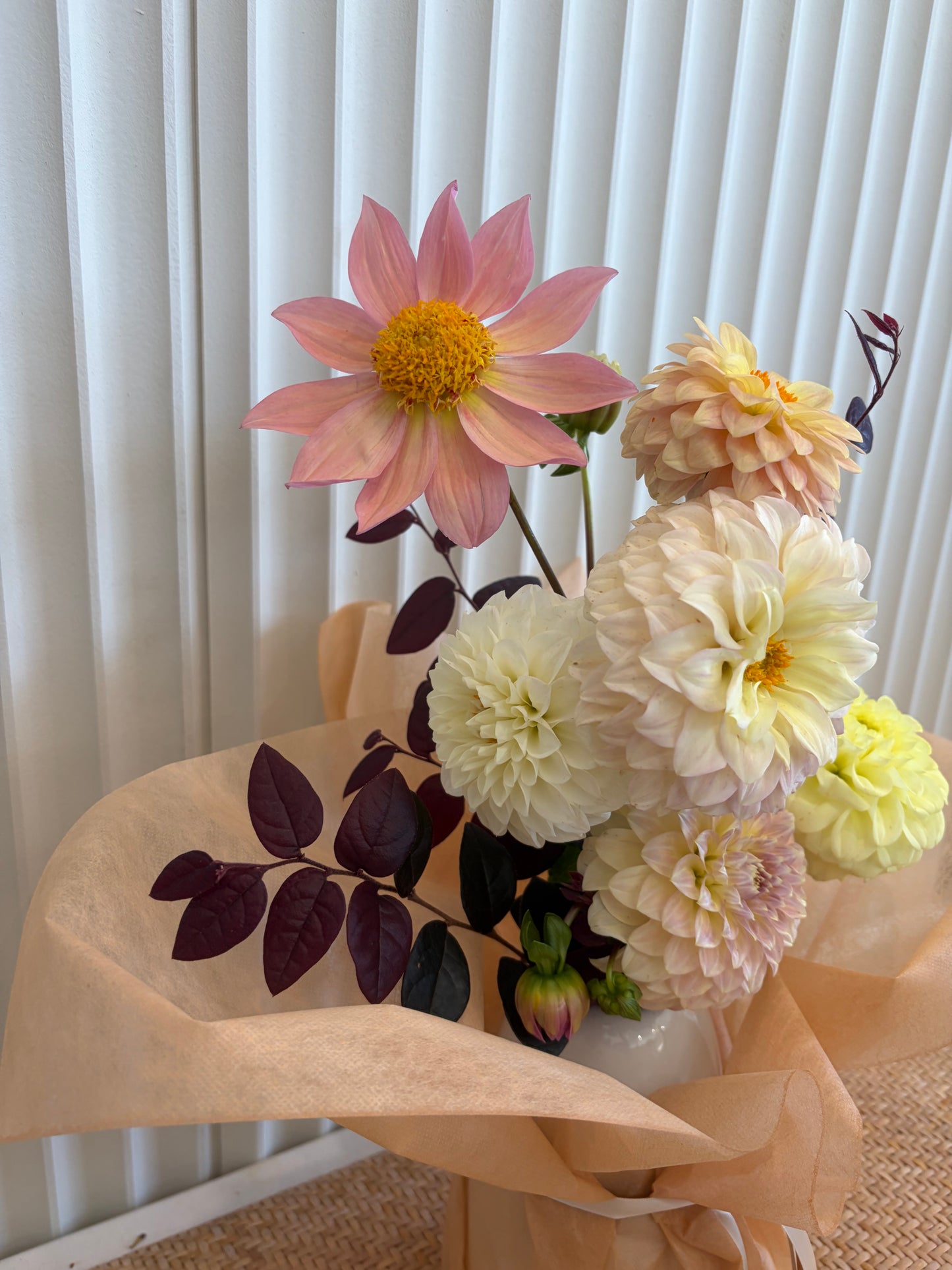 Teardrop Jewel Vase Arrangement