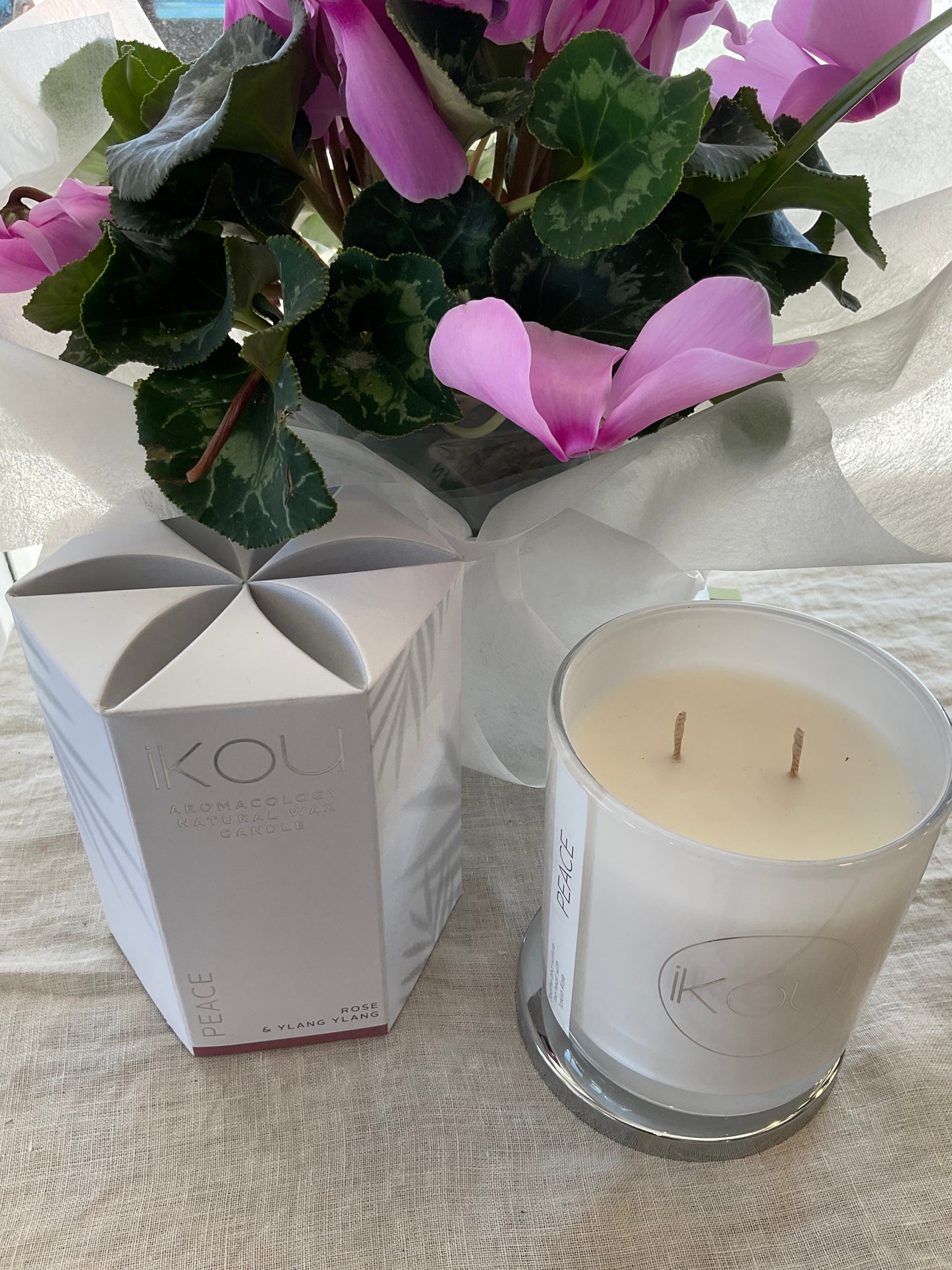 Happiness candle