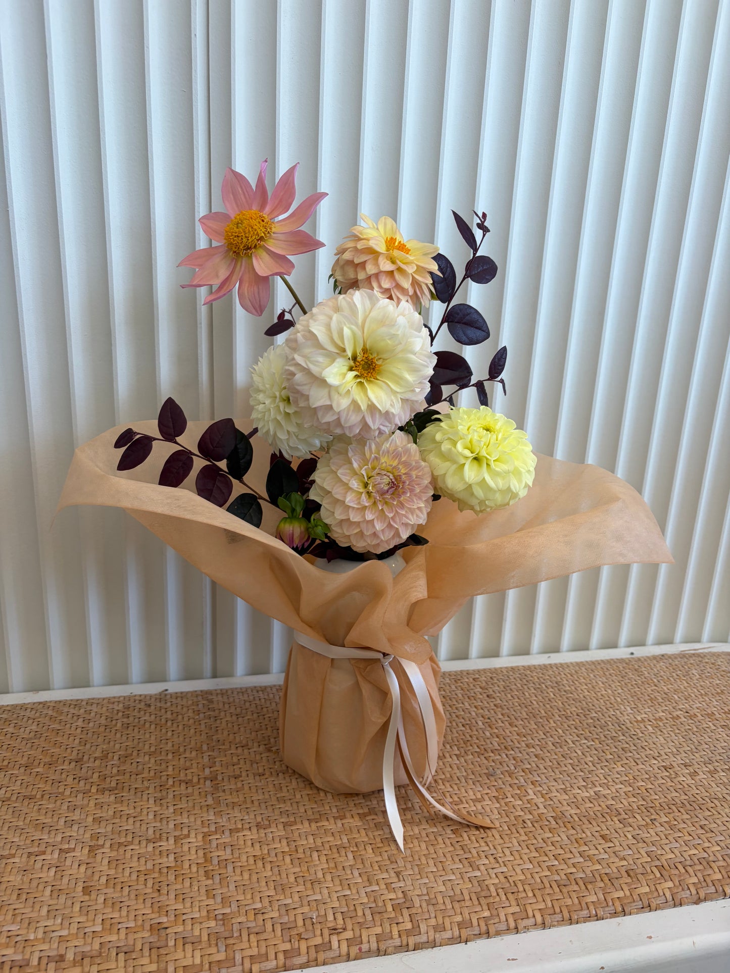 Teardrop Jewel Vase Arrangement