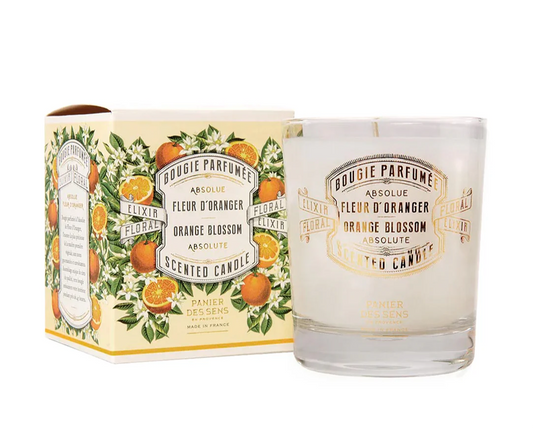 Orange blossom candle