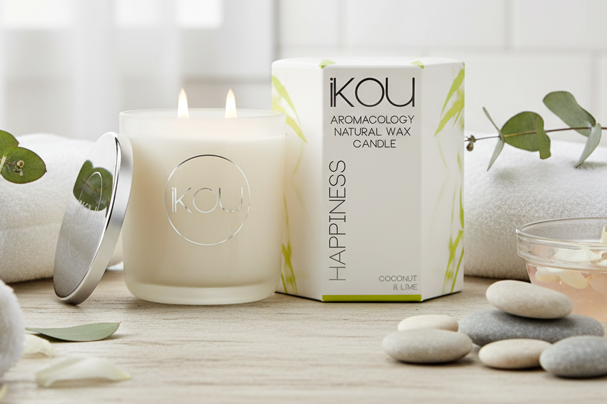 Happiness candle