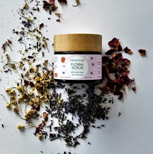 Floral scrub