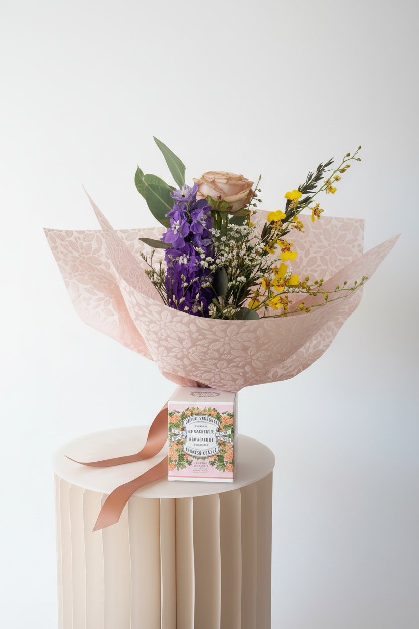 Petite flower&candle