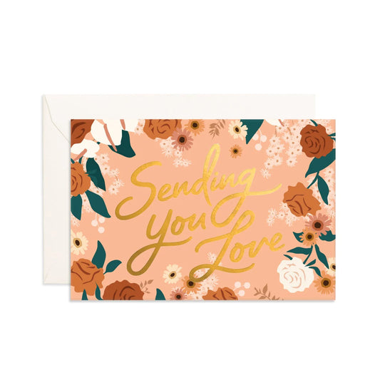 Fox & Fallow // Sending Love Mini Greeting Card